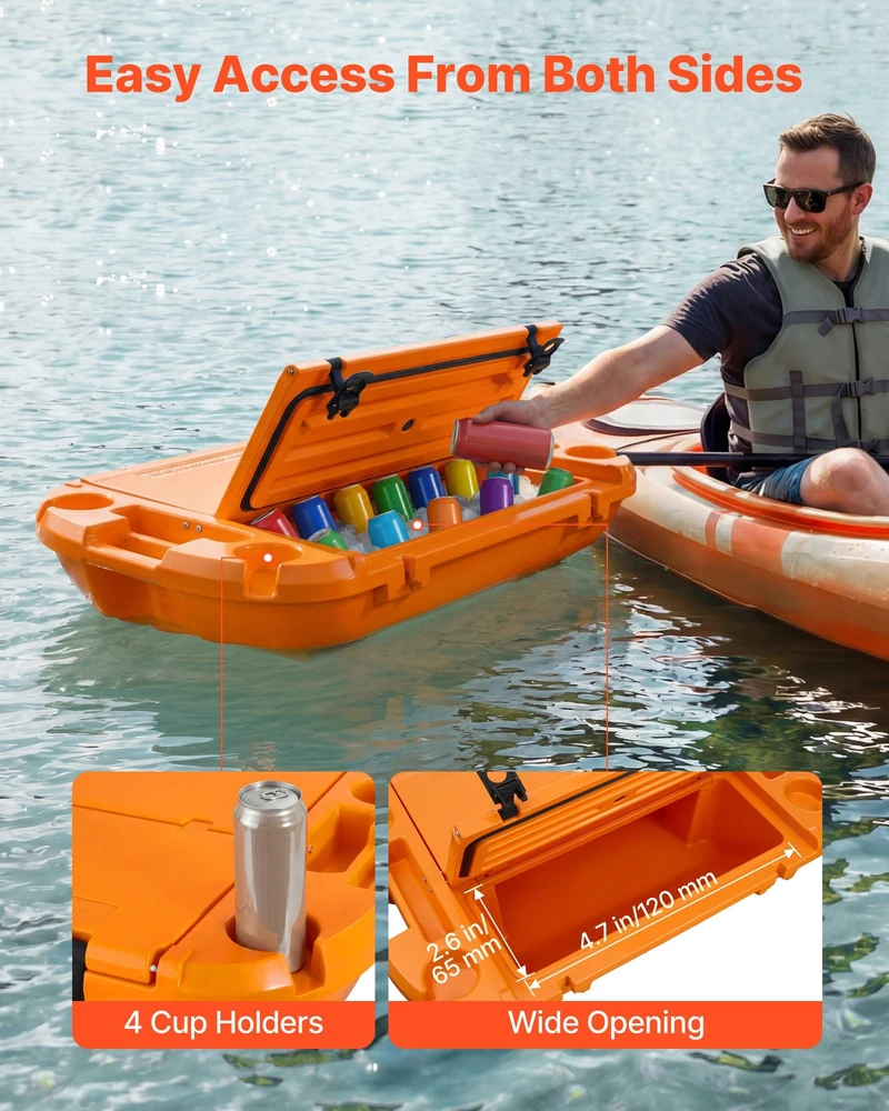 Vevor Plūduriuojanti šaldymo dėžė 37,9 l