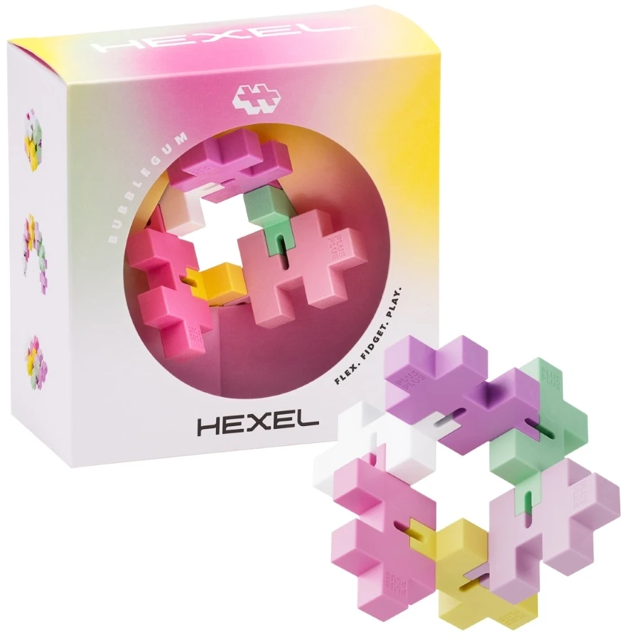 Plus Plus galvosūkis, Hexel Bubblegum