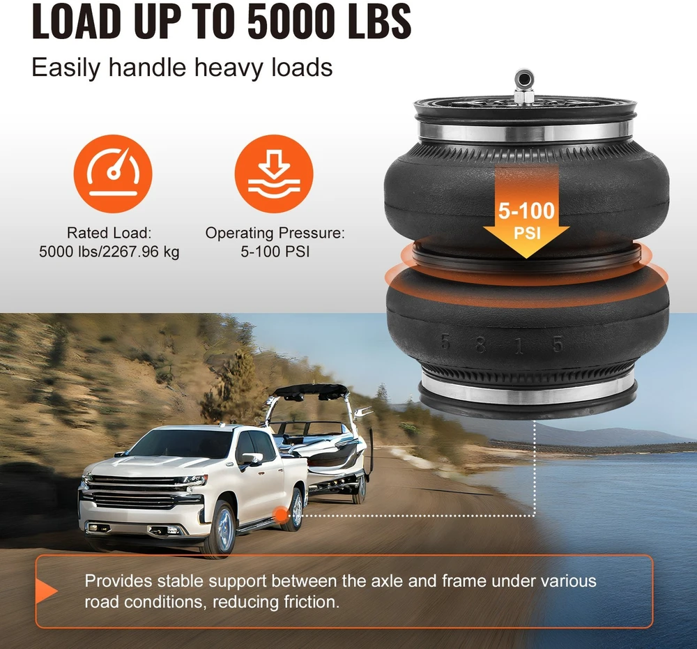 VEVOR Oro pagalvės pakaba Chevrolet Silverado GMC Sierra
