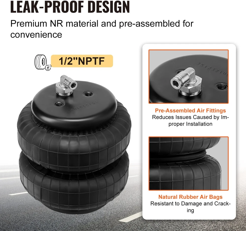 VEVOR Oro pagalvių pakabos rinkinys Ford F250/F350