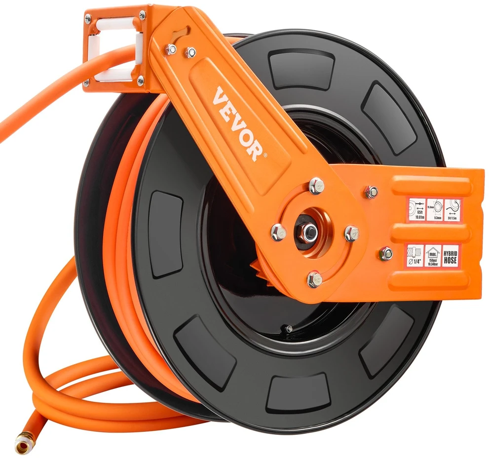 Vevor Automatinis oro žarnos ritės komplektas 10 mm x 20 m