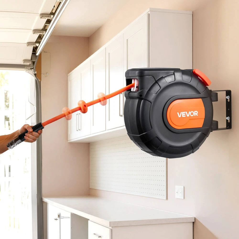 VEVOR Ištraukiama oro žarnos ritė, 15 m, 300 PSI