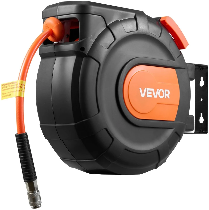 VEVOR Ištraukiama oro žarnos ritė, 15 m, 300 PSI