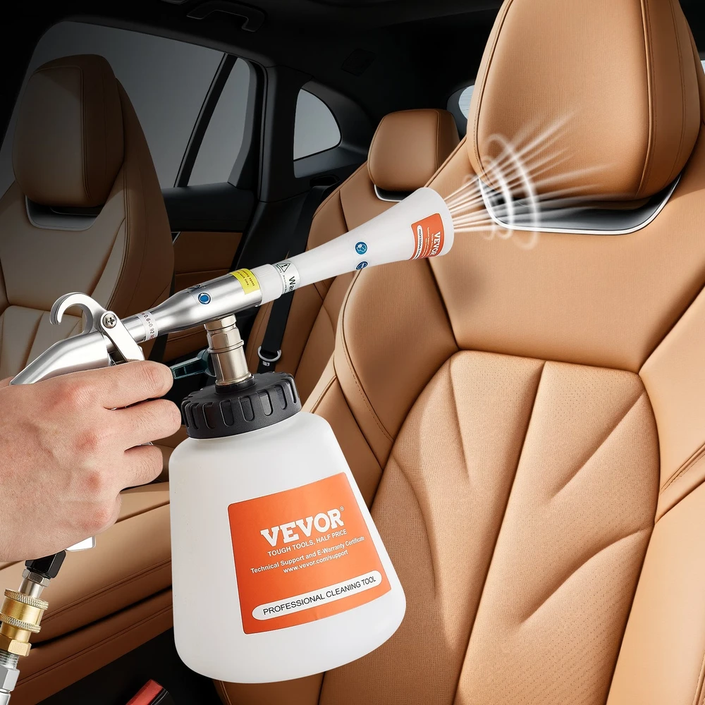 VEVOR Automobilio valymo pistoletas su skysčio buteliu