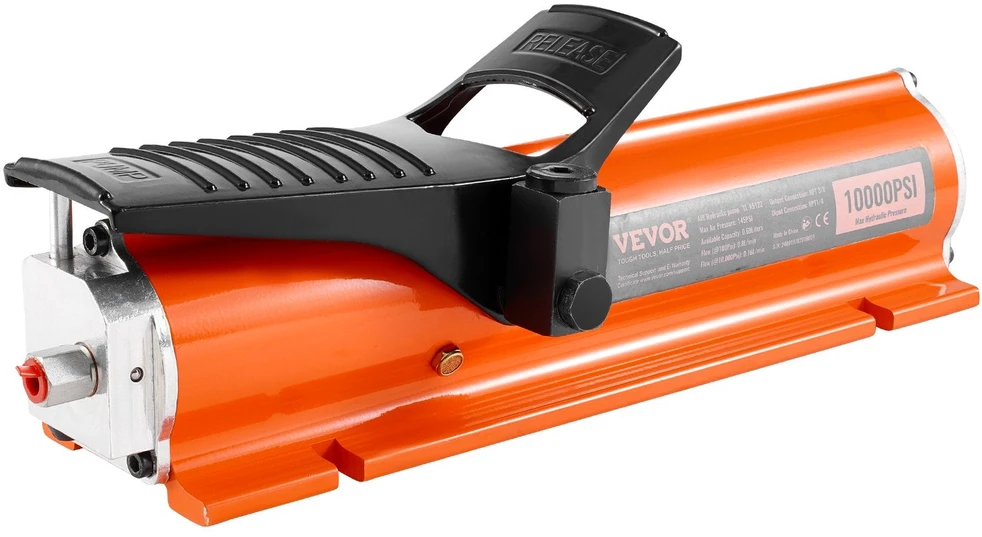 VEVOR Pneumatinis hidraulinis pėdinis siurblys 10 000 PSI