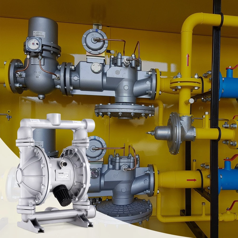 VEVOR Oro varoma dviejų diafragmų pompa 44 l/min