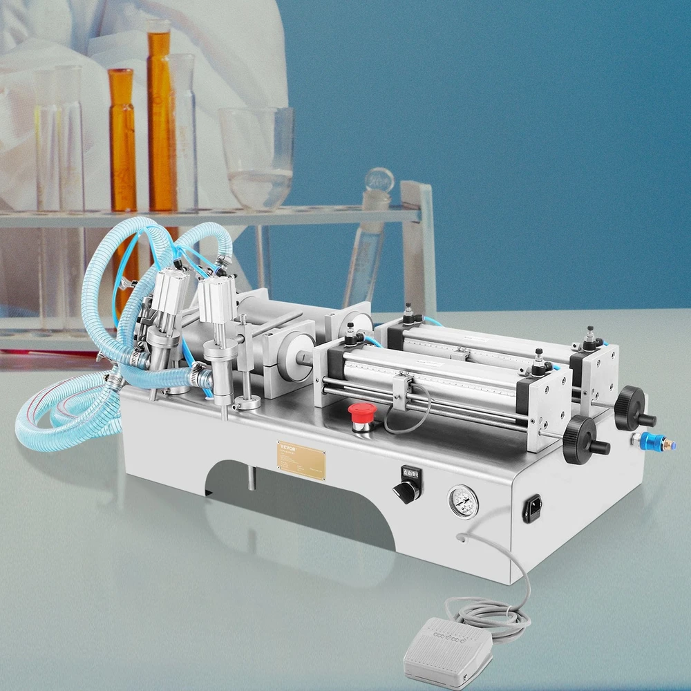VEVOR Pneumatinė skysčių pildymo mašina 100-1000 ml