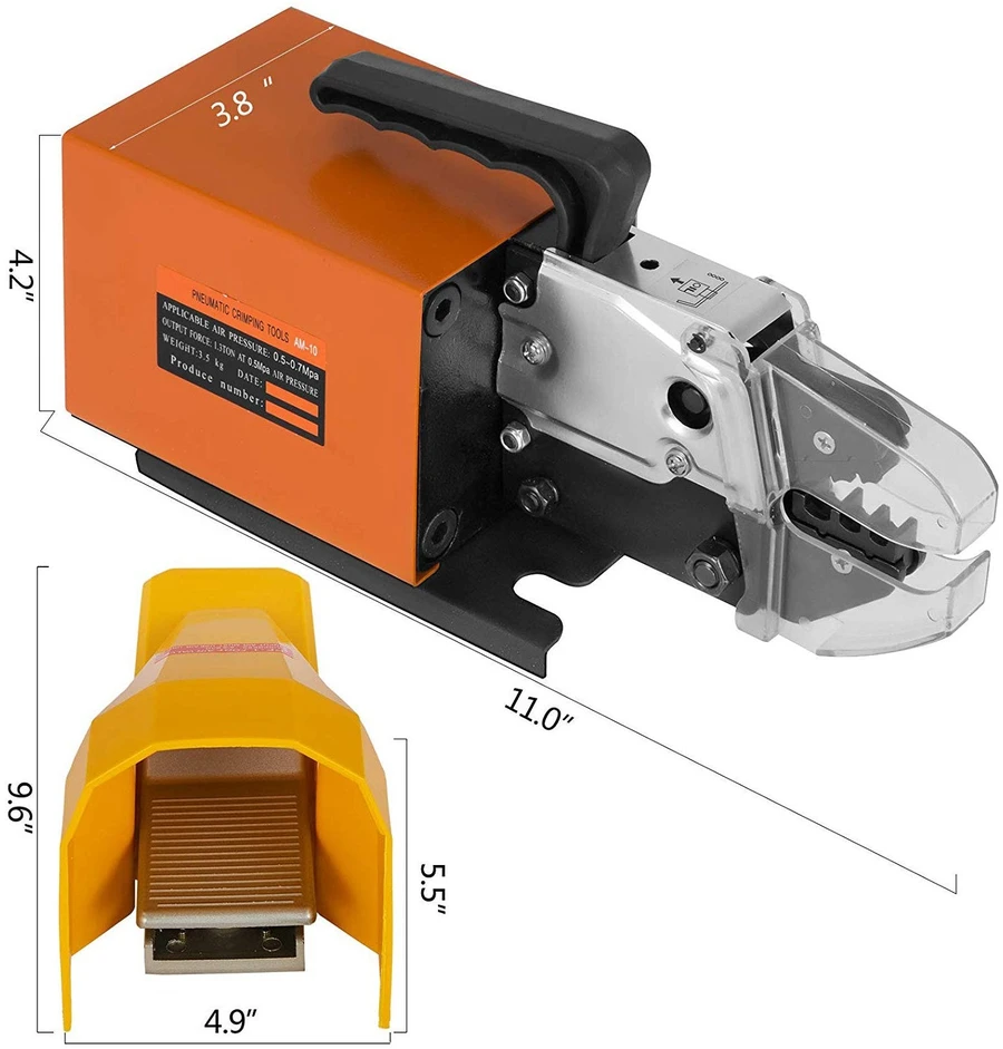VEVOR Pneumatinis presavimo įrankis Am-10