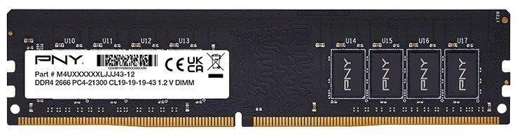 RAM Pny Technologies PNY MD8GSD42666-SB atminties modulis 8 GB 1 x 8 GB DDR4 288 kontaktų DIMM