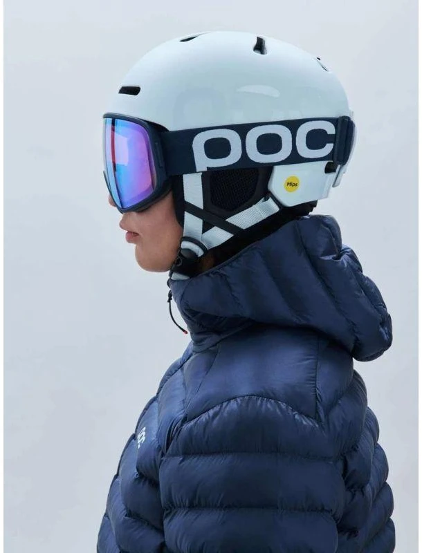 POC Fornix BC ski helmet, baltas matt, M/L