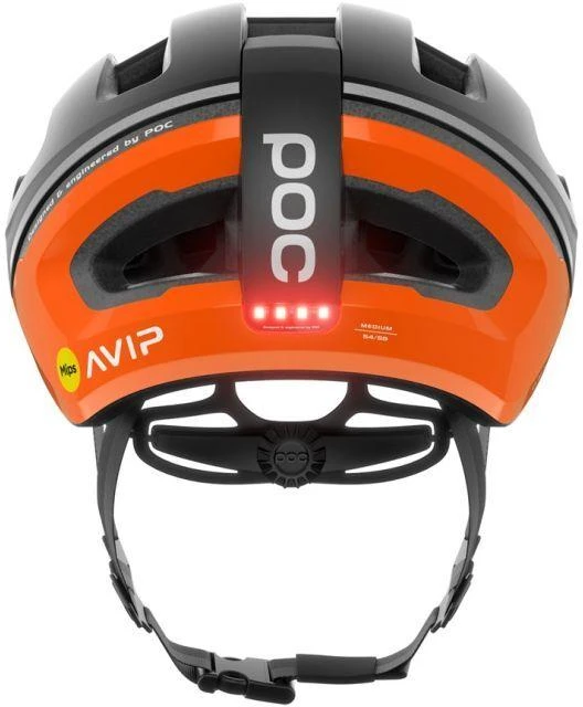 POC Omne Beacon MIPS plento šalmas - apatito tamsiai mėlyna/fluorescencinė oranžinė matinis, dydis: M