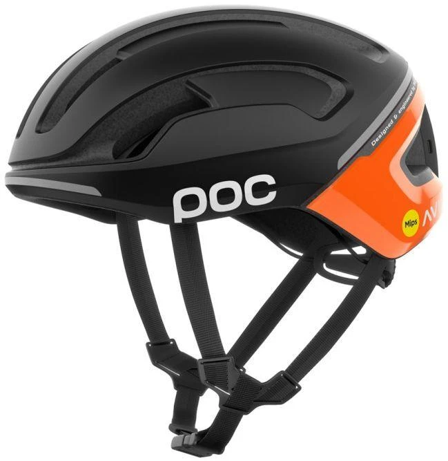POC Omne Beacon MIPS plento šalmas - apatito tamsiai mėlyna/fluorescencinė oranžinė matinis, dydis: M