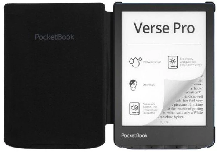 Elektroninė skaityklė Pocketbook Verse Pro 6" 16GB Azure (PB634-A-WW), Tamsiai mėlyna