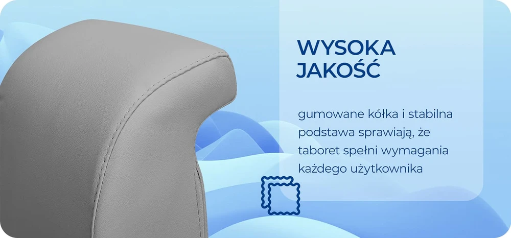 Podologinė taburetė Giovanni 1005, pilka