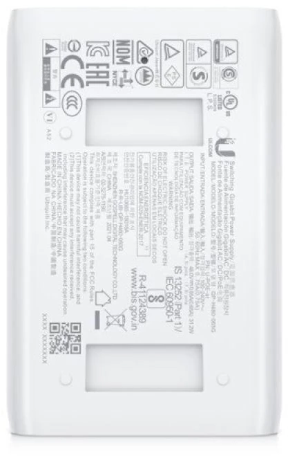 Ubiquiti PoE+ Adapteris, 30 W