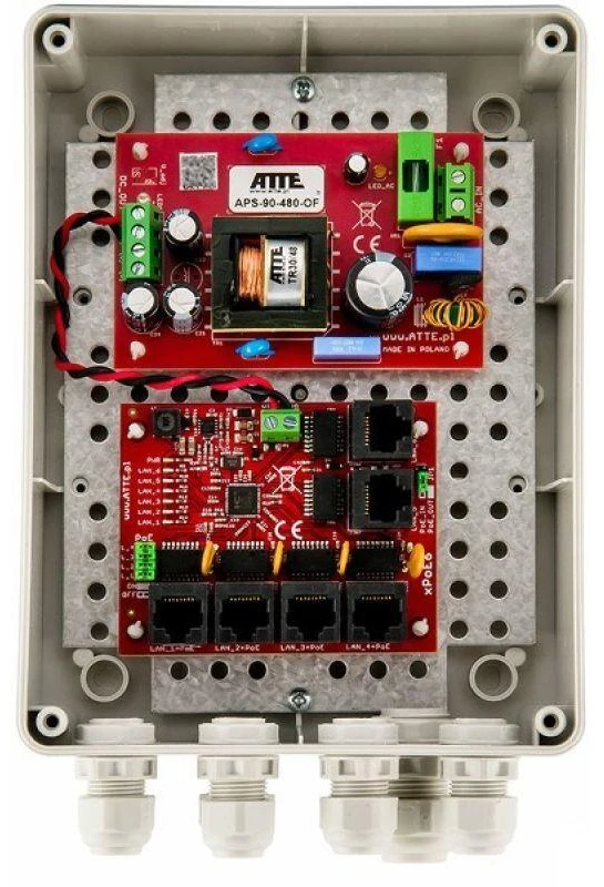 Šakotuvas JUNGIKLIS POE IP-5-11-M2 5 PRIEVADŲ ATTE