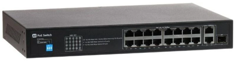 Šakotuvas SWITCH POE GTX-B1-18-16G1SFP/X 16 PRIEVADŲ SFP