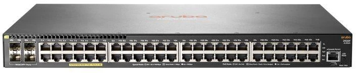 Šakotuvas Hewlett Packard (HP) HPE Aruba 2930F 48G PoE+ 4SFP+ jungiklis Aruba 2930F 48G PoE+ 4SFP+ jungiklis EU en