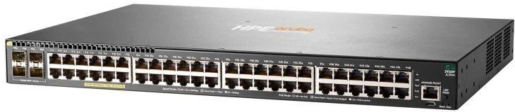 Šakotuvas Hewlett Packard (HP) HPE Aruba 2930F 48G PoE+ 4SFP+ jungiklis Aruba 2930F 48G PoE+ 4SFP+ jungiklis EU en