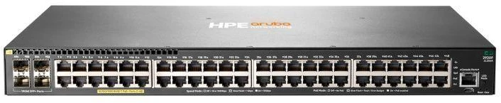 Šakotuvas Hewlett Packard (HP) HPE Aruba 2930F 48G PoE+ 4SFP+ jungiklis Aruba 2930F 48G PoE+ 4SFP+ jungiklis EU en