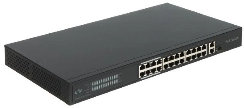 Šakotuvas POE komutatorius NSW3000-24T1GT1GC-POE-IN 24 prievadų SFP Uniview