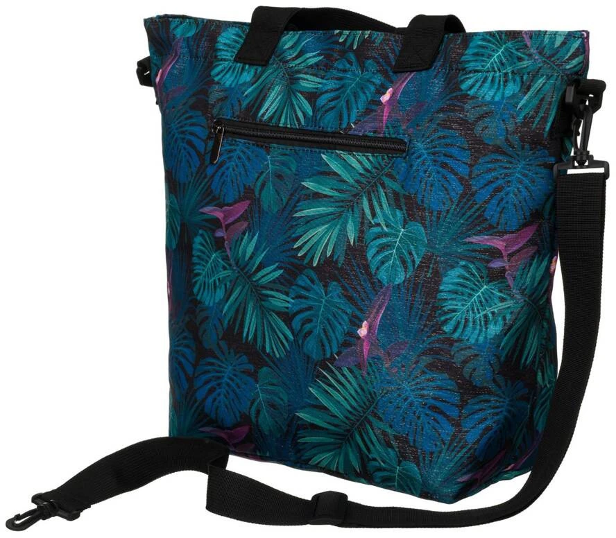Pojemna torba shopper na zakupy w modny wzór - Rovicky
