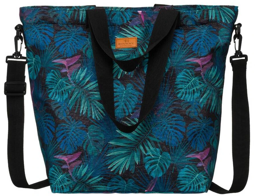Pojemna torba shopper na zakupy w modny wzór - Rovicky