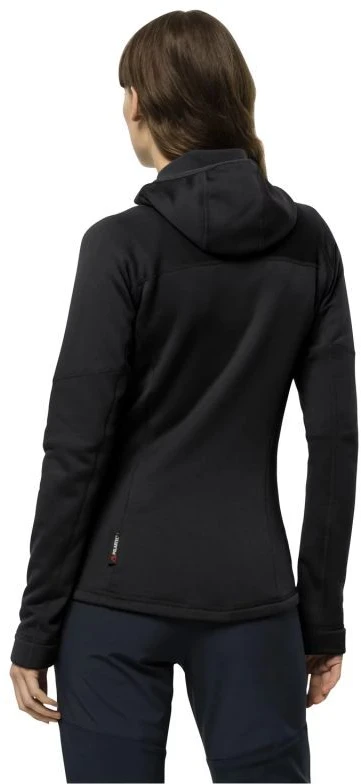 Polarinis džemperis su gobtuvu Jack Wolfskin Hirschberg Hooded FZ W 1710871-6000