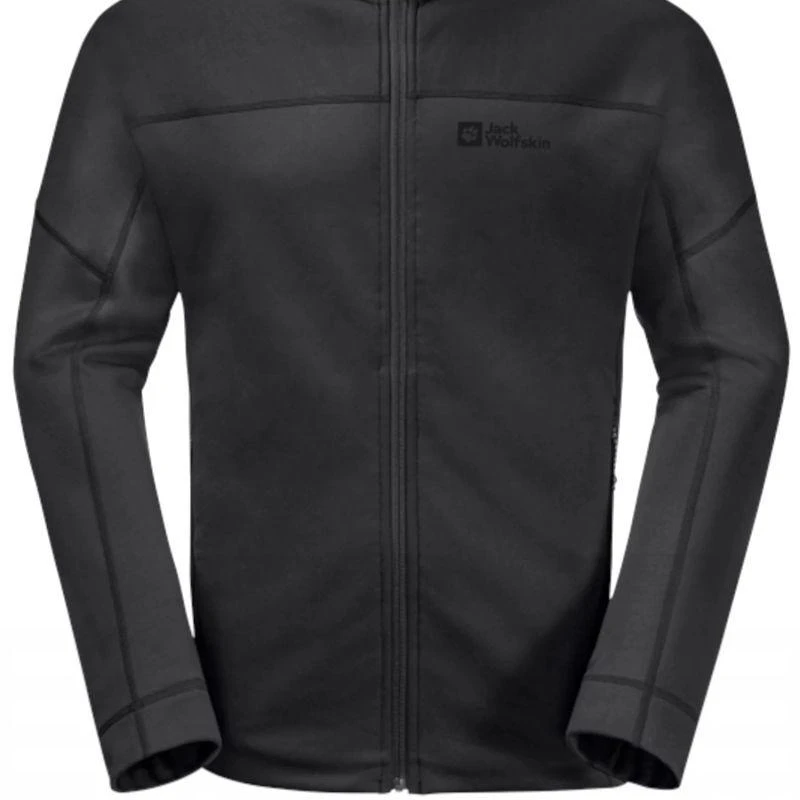 Polarinis džemperis su gobtuvu vyrams Jack Wolfskin Hirschberg Hooded FZ M 1710881-6000
