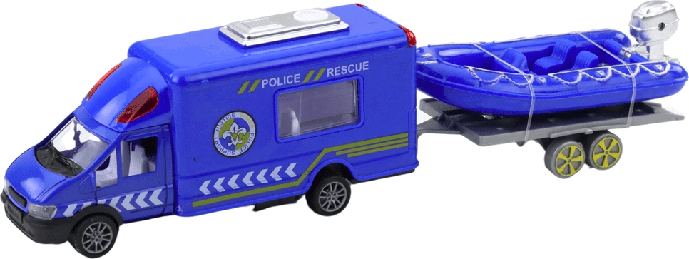 Lean Toys Policijos gelbėjimo transporto priemonių rinkinys