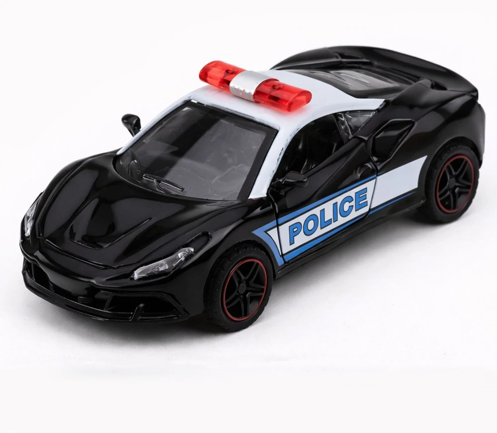 Lean Toys Policijos automobilis 1:43