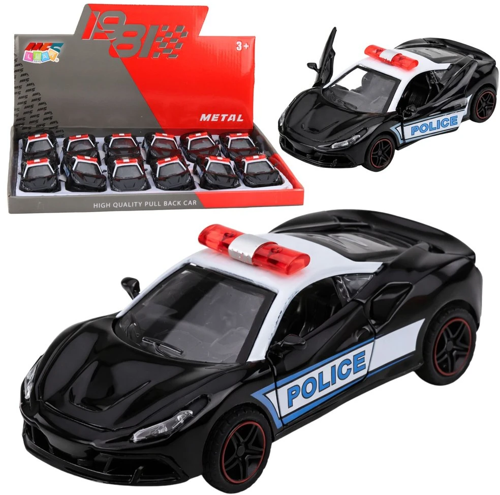 Lean Toys Policijos automobilis 1:43
