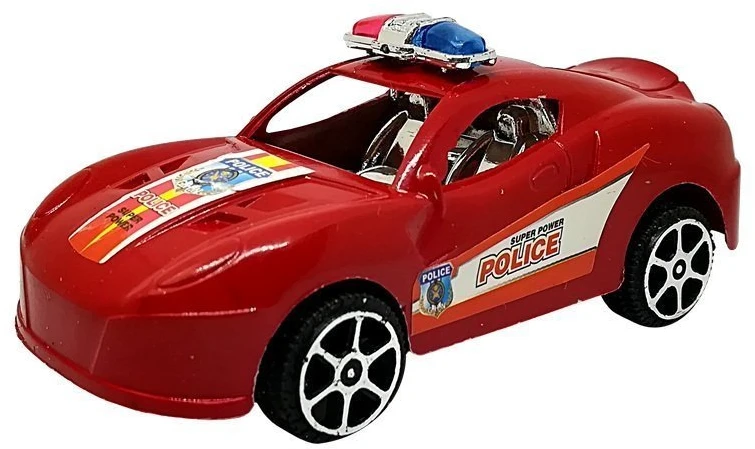 Policijos automobilių rinkinys Lean Toys