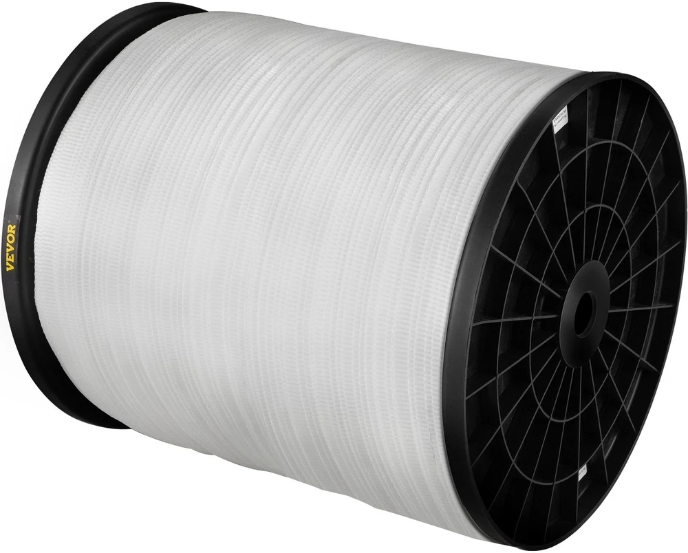 VEVOR 567 kg poliesterinė traukimo juosta, 961 m x 12,7 mm