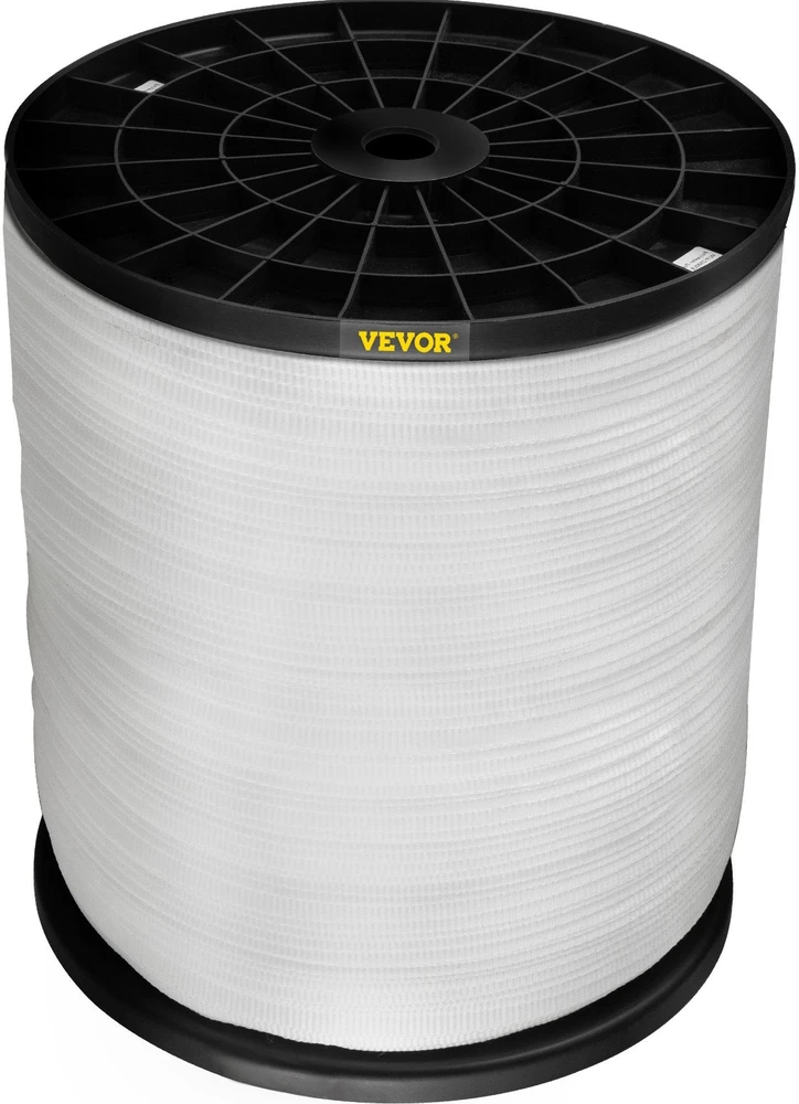 VEVOR 567 kg poliesterinė traukimo juosta, 961 m x 12,7 mm