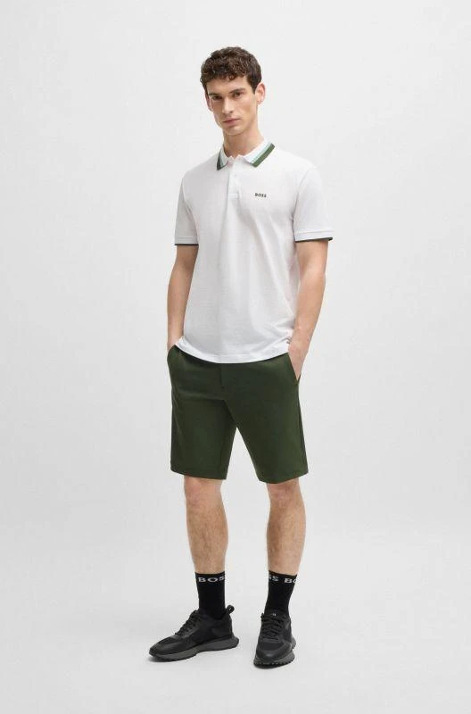 Polo BOSS Paddy AP Balta (50538101-100)