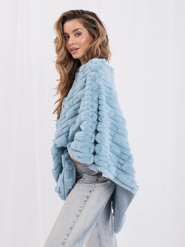 Poncho-AT-PN-2347.16 -mietowy