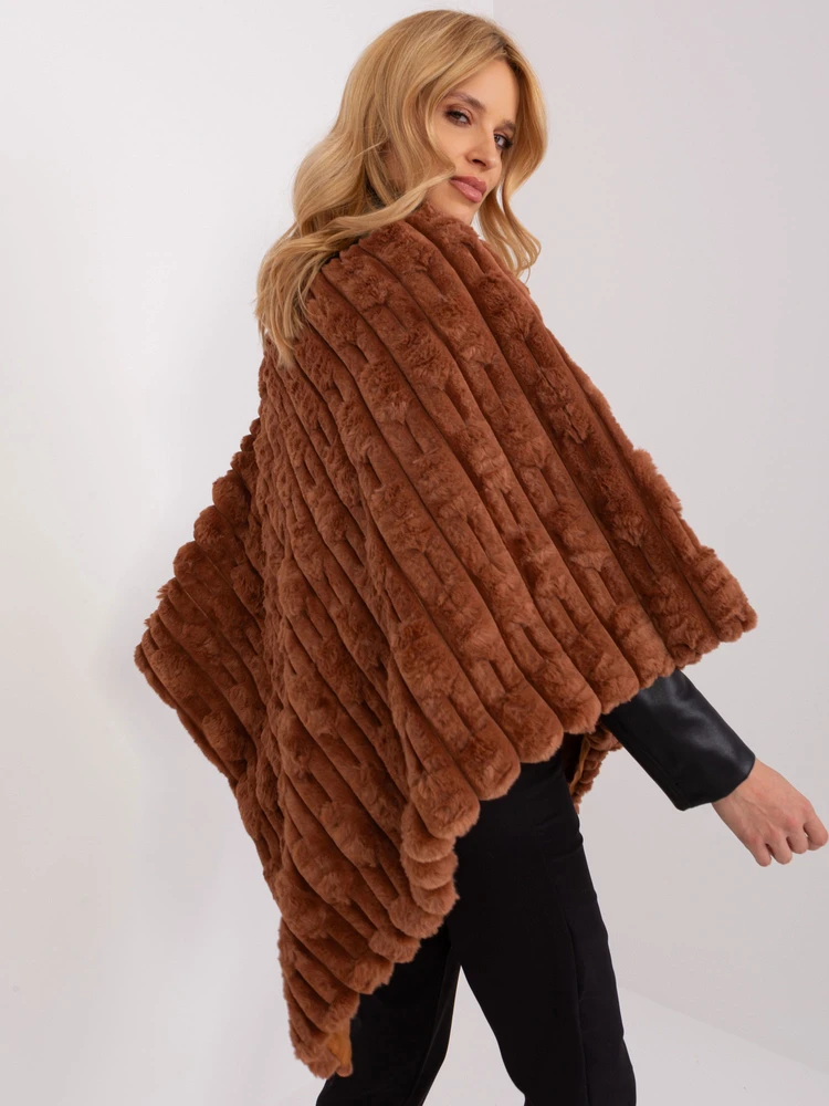 Poncho-AT-PN-2347.16-šviesiai ruda