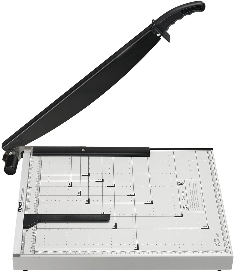 VEVOR guolotinos tipo popieriaus pjaustytuvas, 45 cm pjūvis