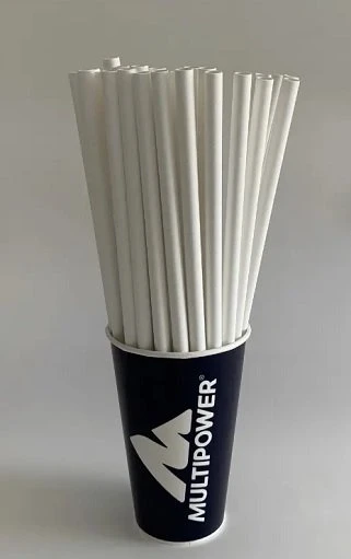 Multipower Popierinės šiaudeliai 500vnt/pak