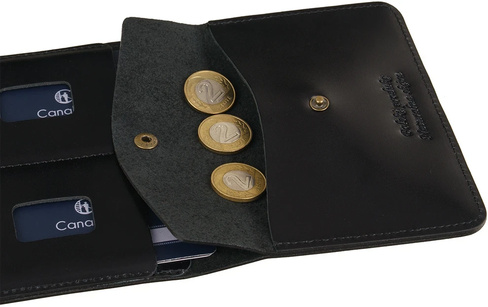 Vyrų piniginė Canaletto Slim, blizgi oda PM66-01s147
