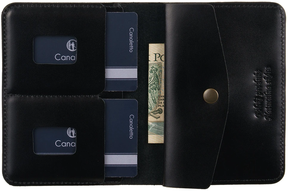 Portfel męski Canaletto Slim skóra su połyskiem PM66-01s147