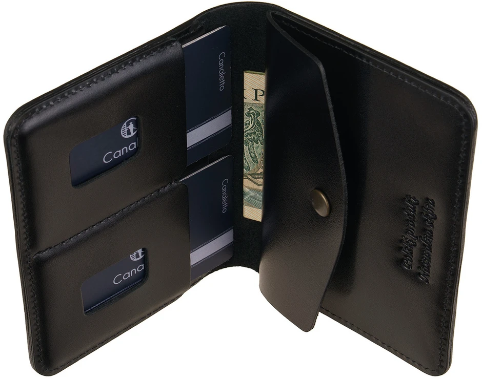 Portfel męski Canaletto Slim skóra su połyskiem PM66-01s147