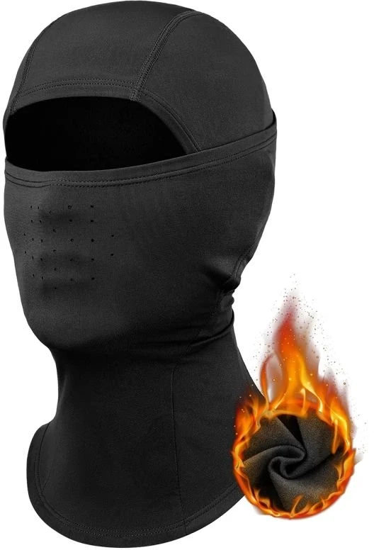 Qunature 13230023010 ski balaclava bike motorcycle balaklava dydis M - juodas
