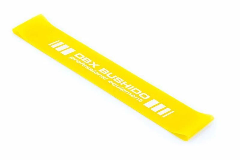 Power Band MINI - Treniruočių juosta judrumui, GELTONA, 5-7kg