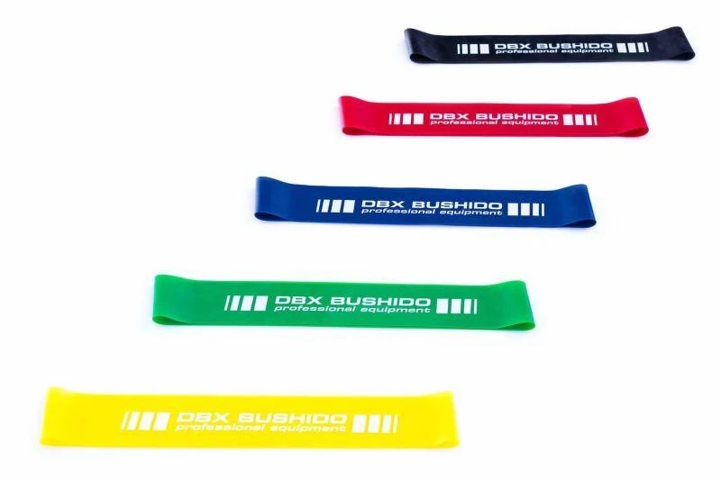 Power Band MINI - Treniruočių juosta judrumui, GELTONA, 5-7kg