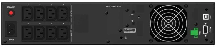 POWER WALKER UPS LINE-IN VI 1000 RLP 1000VA 8X IEC C13/USB-B/EPO/LCD/2U