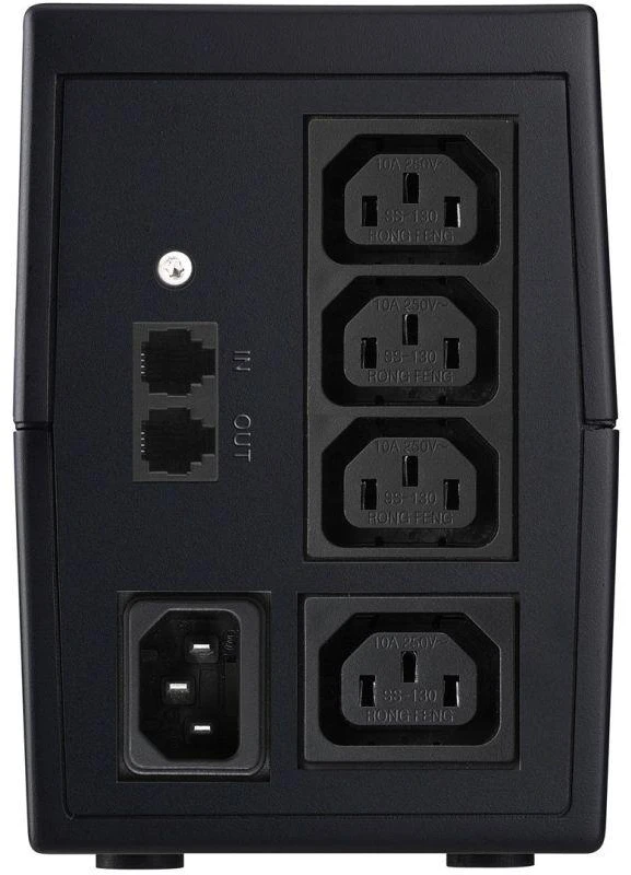 Power Walker UPS LINE-INTERACTIVE 850VA, 4X IEC, RJ11 IN/OUT, USB, LCD