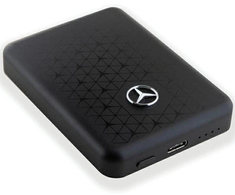 Mercedes Powerbank MEPB3KMESTK 5W 3000mAh juodos spalvos MagSafe