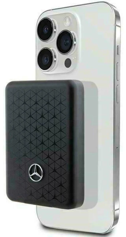 Mercedes Powerbank MEPB3KMESTK 5W 3000mAh juodos spalvos MagSafe
